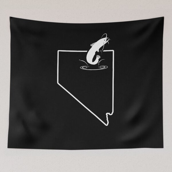 Item preview, Catfish Fishing Gear Nevada Catfish Tee Shirt Bullhead designed and sold by shoppzee.