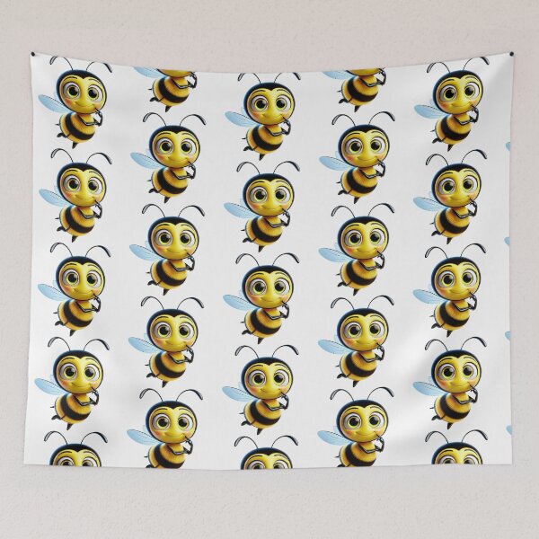 Item preview, Adorable Yellow-Faced Bee designed and sold by Sillytoe.