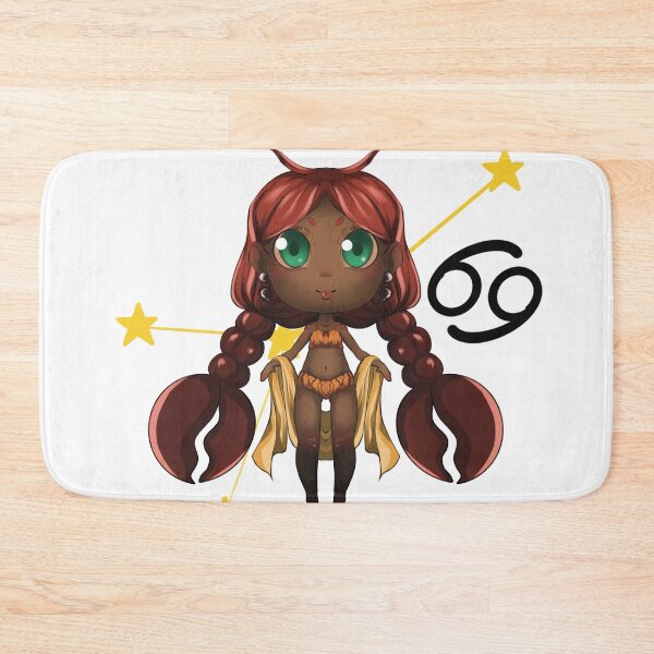 Artikelvorschau, Krebs Chibi Anime Süßes Mädchen entworfen und verkauft von Vapishop.