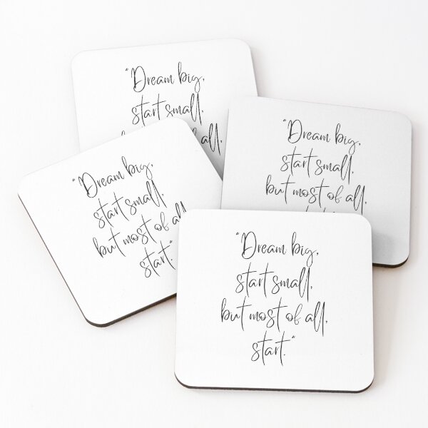 Item preview, Copy of Dream Big, Start Small - Motivational Quote Design designed and sold by FebCoApparel.