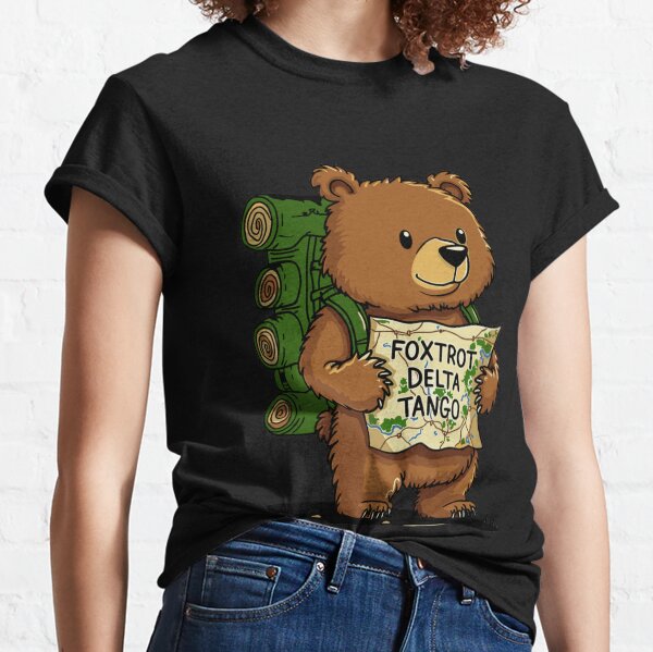 Item preview, Copy of Copy of Bear Foxtrots Deltas Tangos Funny Bear Foxtrots Deltas Tango designed and sold by Wear the Art.