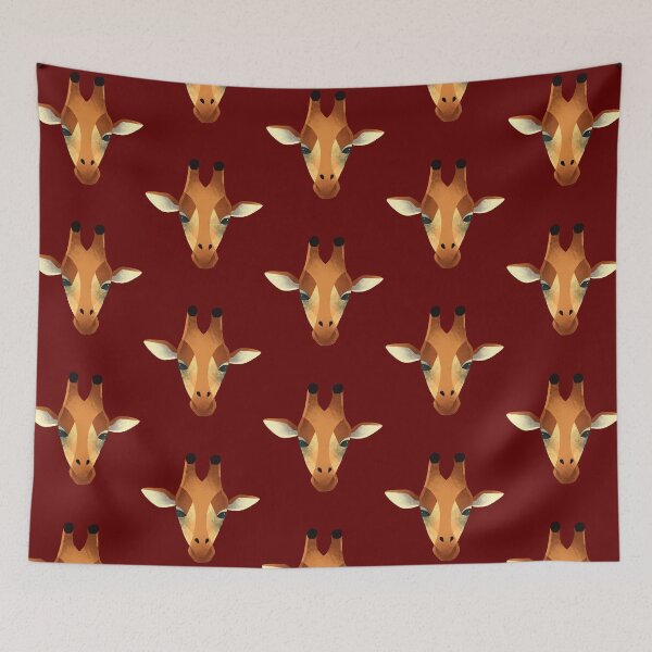 Item preview, Giraffe Portrait designed and sold by AnkersArt.