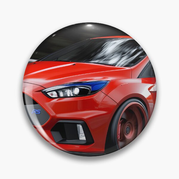 Item preview, Red Ford Focus RS Poster – Bold Performance in Stunning Detail III designed and sold by AutoPopStudio.