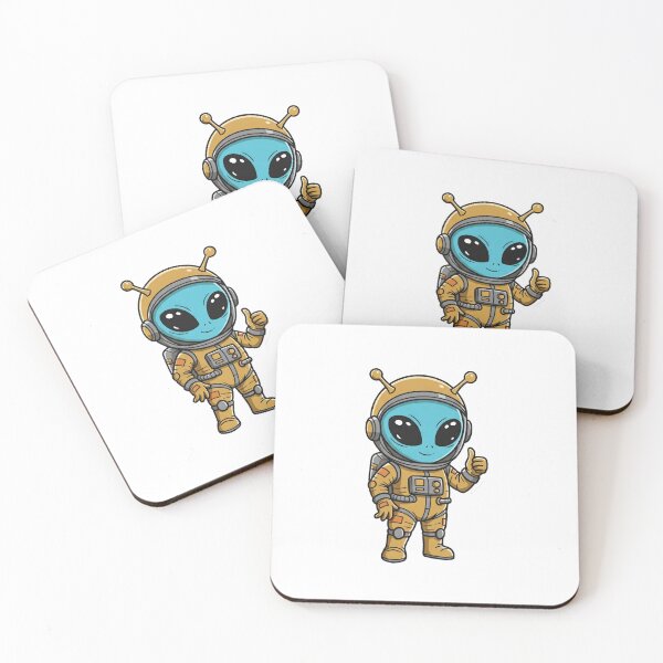 Item preview, blue alien astronout designed and sold by ThirtyNumber.