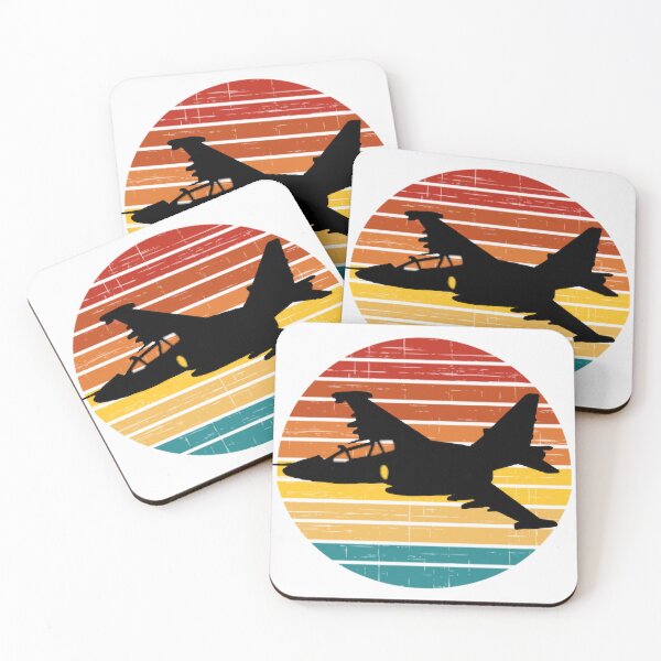 Item preview, SU-25 Retro setting sun designed and sold by BarracksWear.