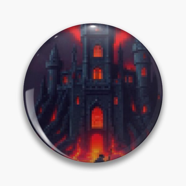 Artikel-Vorschau von Pixel-Rollenspiel – Nether Castle, designt und verkauft von Pixels & Popcorn.