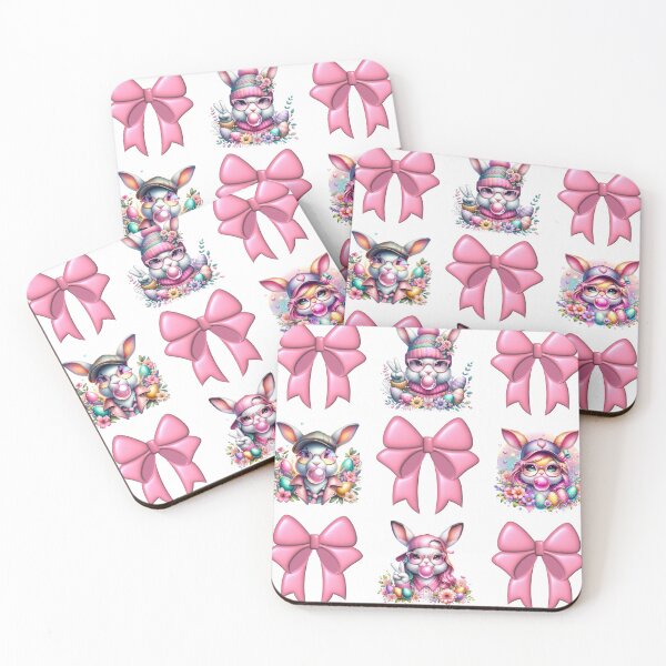 Item preview, Easter Bunny Coquette Bow designed and sold by WhalesongRetail.