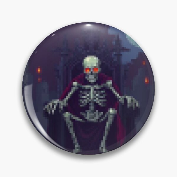 Artikel-Vorschau von Pixel-RPG – Skelettkönig, designt und verkauft von Pixels & Popcorn.