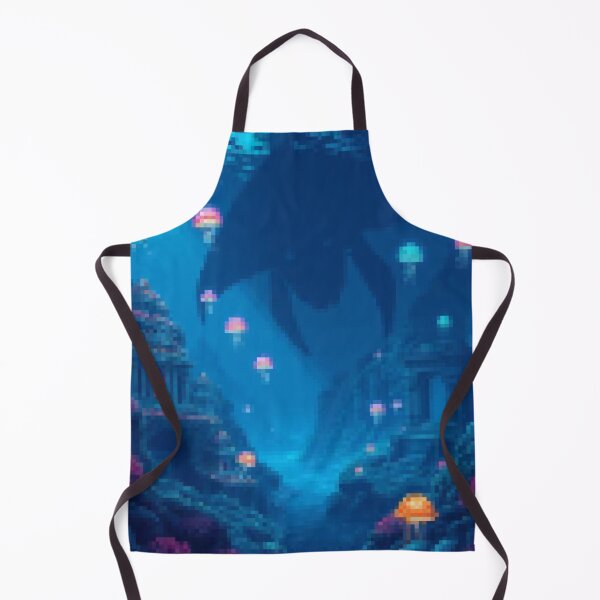Item preview, Pixel RPG - Ocean Temple designed and sold by Pixels & Popcorn.