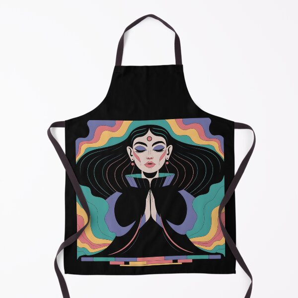 Item preview, Mystic Black Witch – Strength, Magic & Wisdom! designed and sold by Vivid Art Zone.