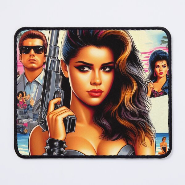 Item preview, Action Girl designed and sold by PulpVintage.