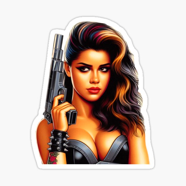 Item preview, Action Girl designed and sold by PulpVintage.