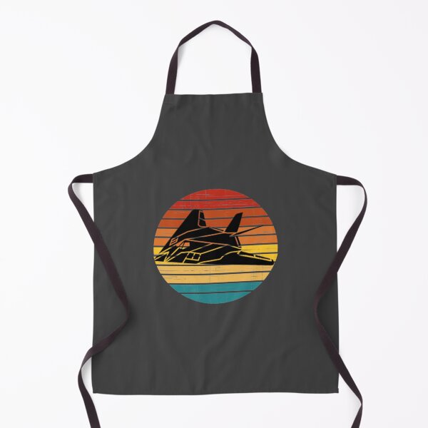 Item preview, F-117 Nighthawk Retro setting sun designed and sold by BarracksWear.