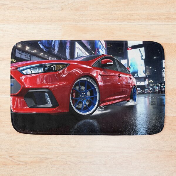 Item preview, Red Ford Focus RS Poster – Bold Performance in Stunning Detail IV designed and sold by AutoPopStudio.