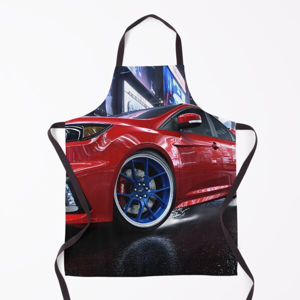 Item preview, Red Ford Focus RS Poster – Bold Performance in Stunning Detail IV designed and sold by AutoPopStudio.