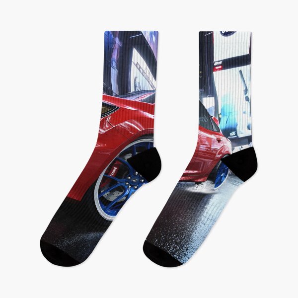 Item preview, Red Ford Focus RS Poster – Bold Performance in Stunning Detail IV designed and sold by AutoPopStudio.