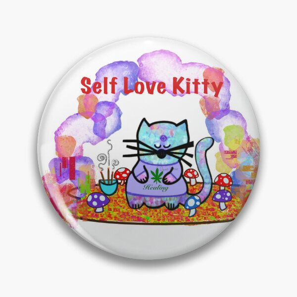 Item preview, SELF LOVE KITTY designed and sold by Lemondrop Kitty & Friends.