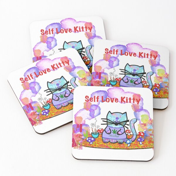 Item preview, SELF LOVE KITTY designed and sold by Lemondrop Kitty & Friends.