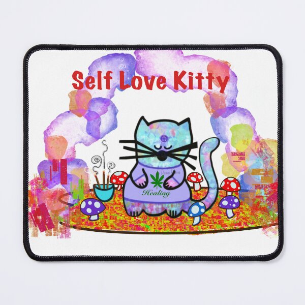 Item preview, SELF LOVE KITTY designed and sold by Lemondrop Kitty & Friends.
