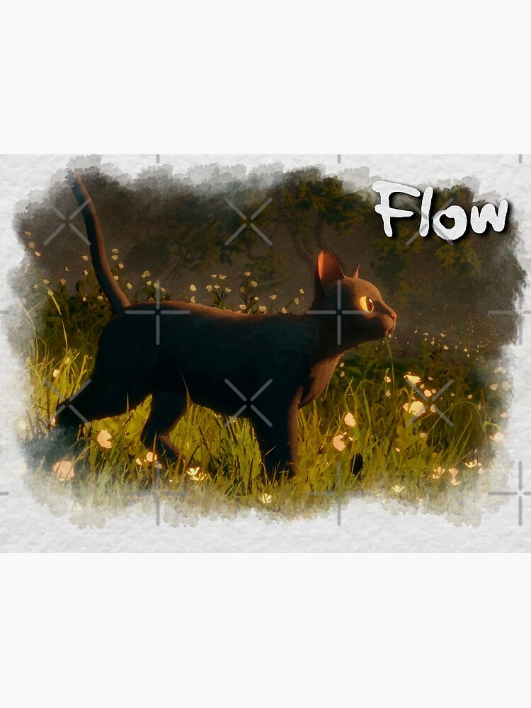 Thumbnail 2 of 2, Postcard, Cat Flow animation movie designed and sold by quellira254172.