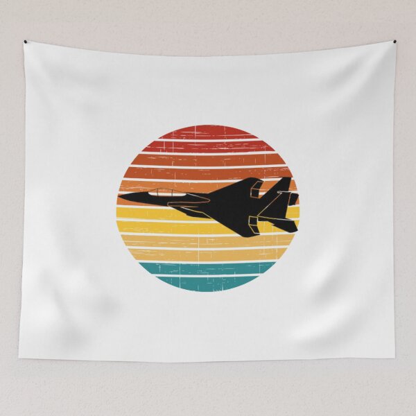 Item preview, Ff-15 Eagle retro setting sun designed and sold by BarracksWear.