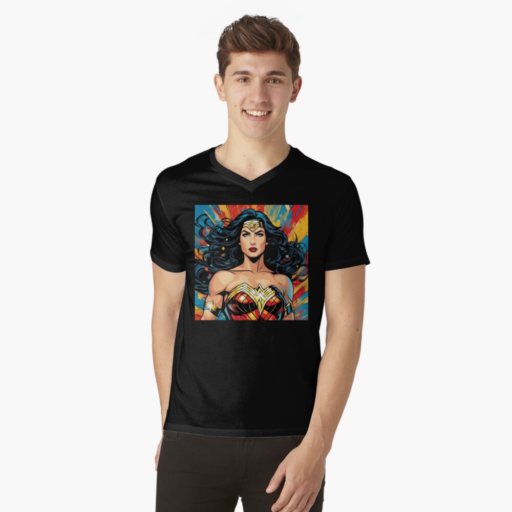 Item preview, V-Neck T-Shirt designed and sold by Thogan0416.
