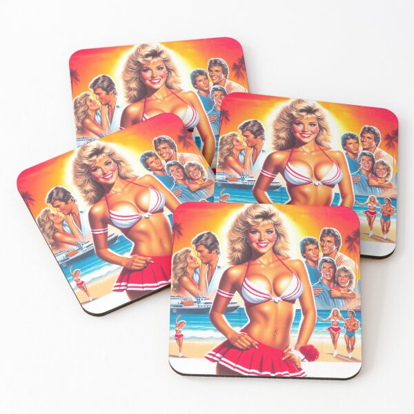 Item preview, Beach Cheerleader designed and sold by PulpVintage.