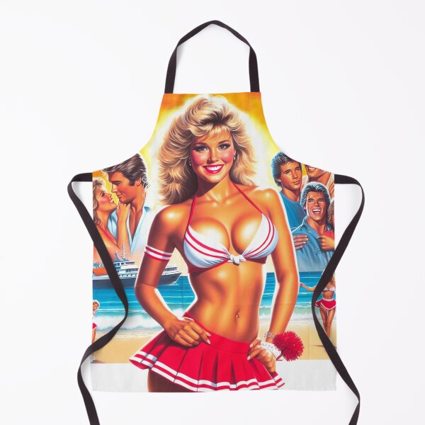 Item preview, Beach Cheerleader designed and sold by PulpVintage.