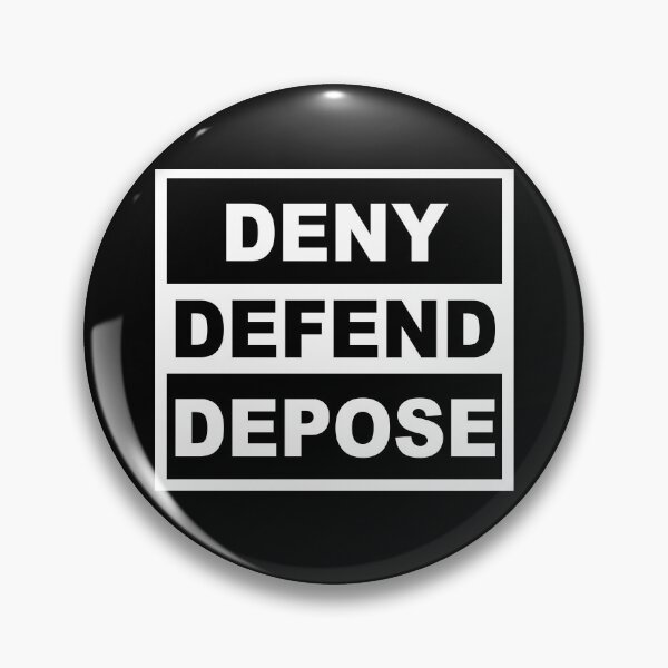 Item preview, Deny Defend Depose designed and sold by AdehnoryGifts.