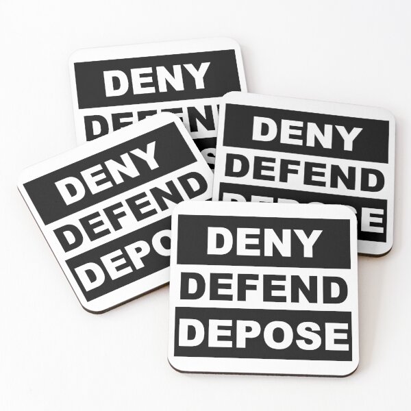 Item preview, Deny Defend Depose designed and sold by AdehnoryGifts.