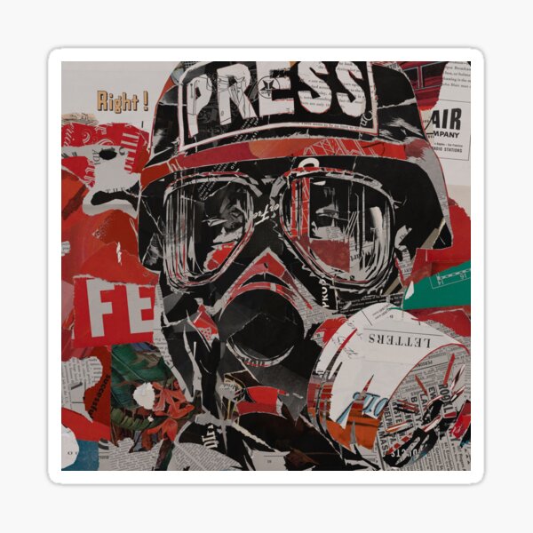 Item preview, Riot Collage designed and sold by OttoVision.