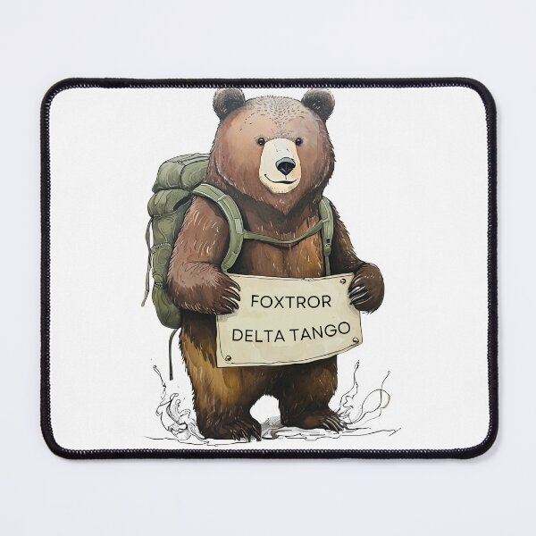 Item preview, Delta Tango Military Bear Tactical Wilderness Design designed and sold by DARK_NOVA.