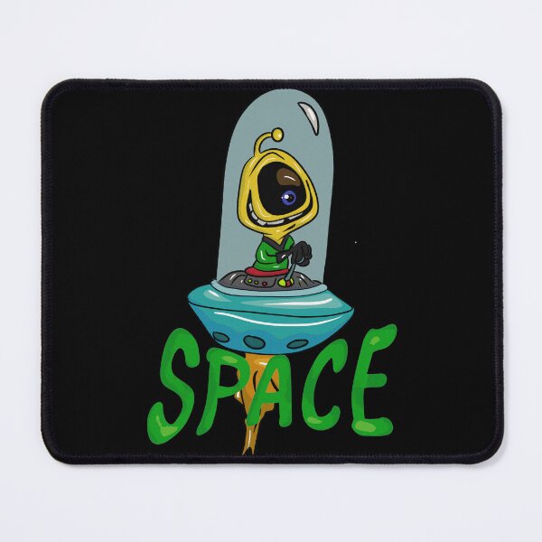 Item preview, Funny alien ship in space designed and sold by Joncasmiart.