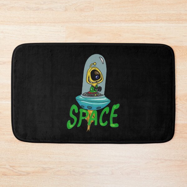 Item preview, Funny alien ship in space designed and sold by Joncasmiart.