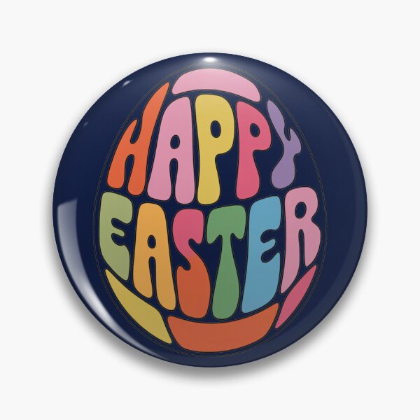 Item preview, Colorful Happy easter egg - funky font designed and sold by SharingLove.