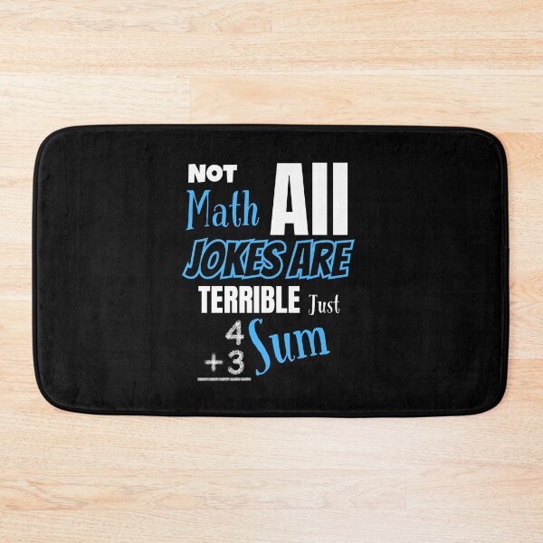 Item preview, Not All Math Jokes Are Terrible – Just Sum designed and sold by wanessacreative.