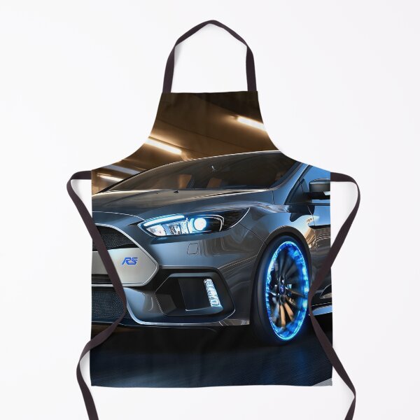 Item preview, Gunmetal Grey Ford Focus RS Poster – Stealth and Performance Combined designed and sold by AutoPopStudio.