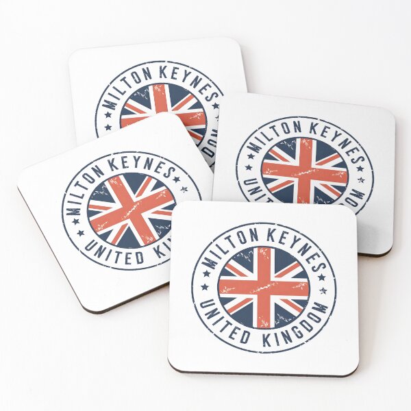 Item preview, Milton Keynes United Kingdom Vintage Travel Emblem designed and sold by jeshands.