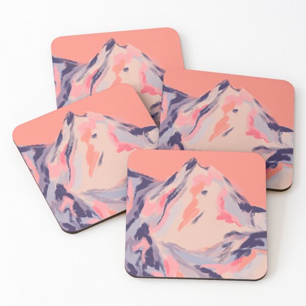 Item preview, Sunrise on the Alps designed and sold by andiemakesart.
