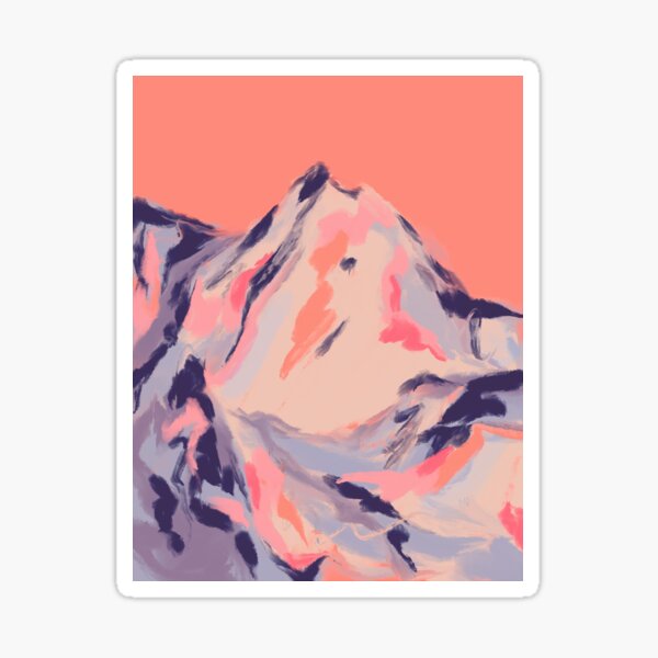 Item preview, Sunrise on the Alps designed and sold by art-by-andie.