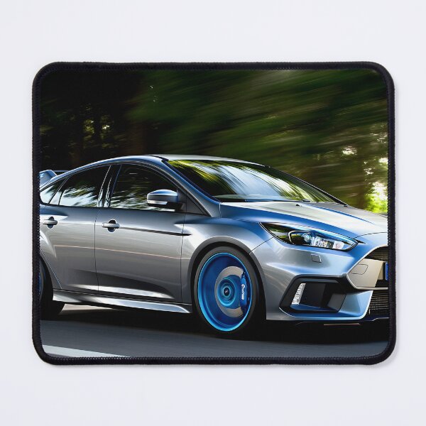 Item preview, Gunmetal Grey Ford Focus RS Poster – Stealth and Performance Combined II designed and sold by AutoPopStudio.