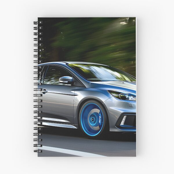 Item preview, Gunmetal Grey Ford Focus RS Poster – Stealth and Performance Combined II designed and sold by AutoPopStudio.
