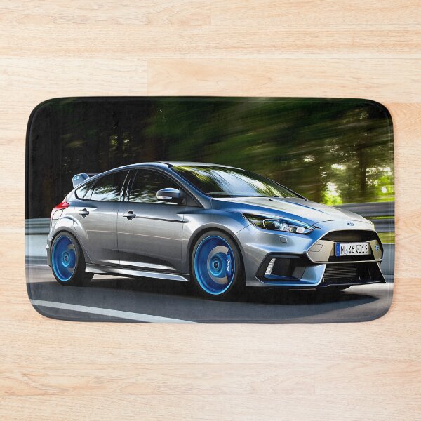 Item preview, Gunmetal Grey Ford Focus RS Poster – Stealth and Performance Combined II designed and sold by AutoPopStudio.