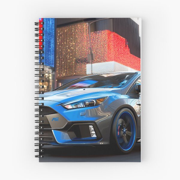 Item preview, Gunmetal Grey Ford Focus RS Poster – Stealth and Performance Combined III designed and sold by AutoPopStudio.