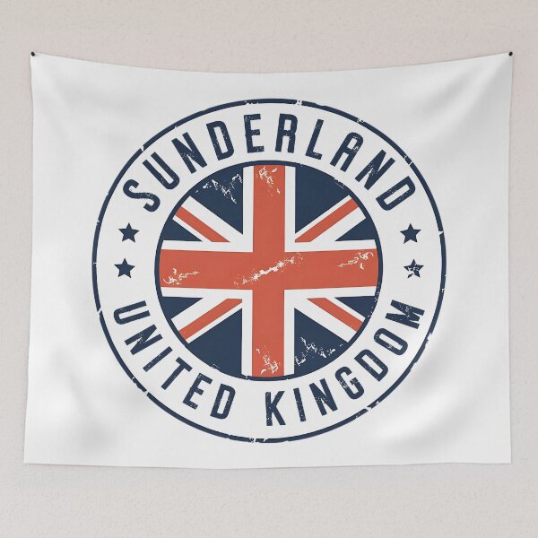 Item preview, Sunderland United Kingdom Vintage Travel Emblem designed and sold by jeshands.