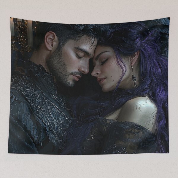 Item preview, Eternal Embrace in the Gilded Shadows   designed and sold by oanaunciuleanu.