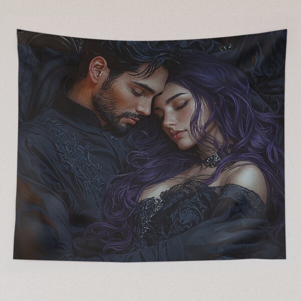 Item preview, Eternal Embrace in the Gilded Shadows   designed and sold by oanaunciuleanu.