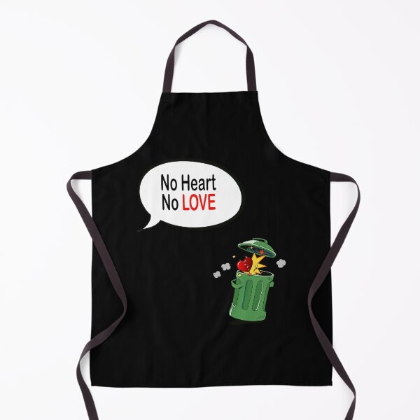 Item preview, No Heart No Love – Comic-Style Broken Heart Trash Can Design designed and sold by MONTRIS.