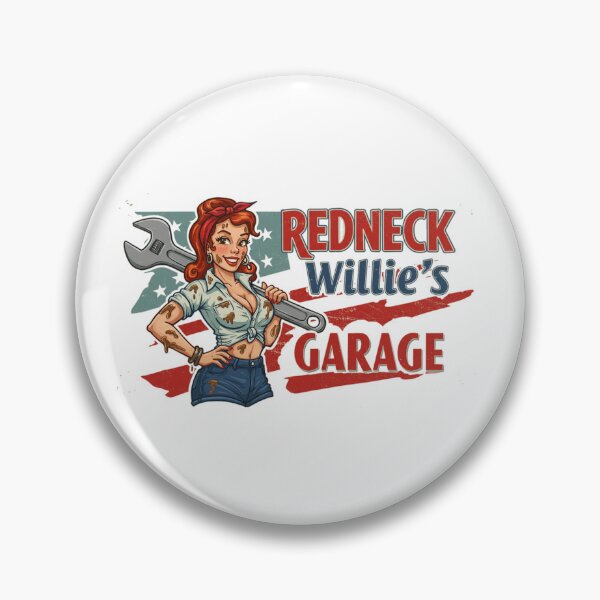 Item preview, Redneck Willie's Garage  designed and sold by KHustle.