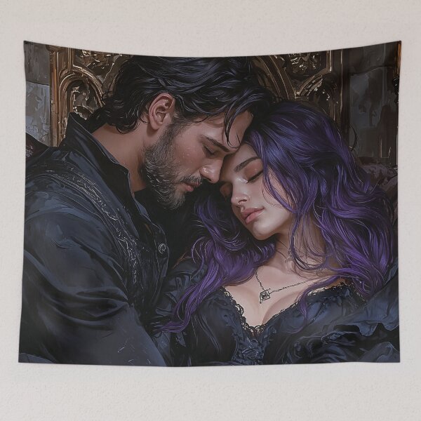 Item preview, Eternal Embrace in the Gilded Shadows   designed and sold by oanaunciuleanu.